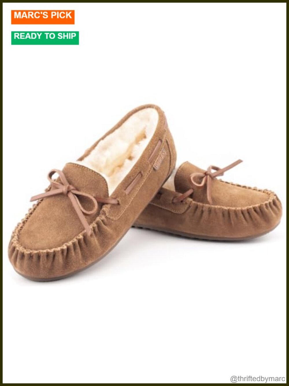 Women's Sheepskin Mocc - Cozy Memory Foam Indoor Outdoor Winter Shoes